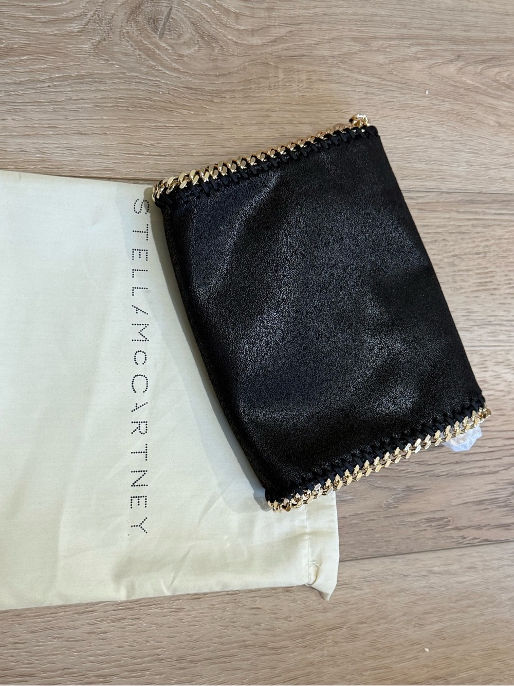 NWOT! Stella McCartney Authentic Black Falabella with Gold Hardware - Picture 10 of 10